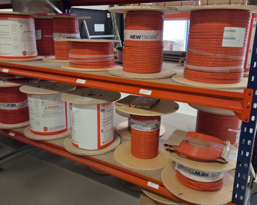 Ekstremt temperaturområde for varmekabler, fra -60 °C til +1000 °C 